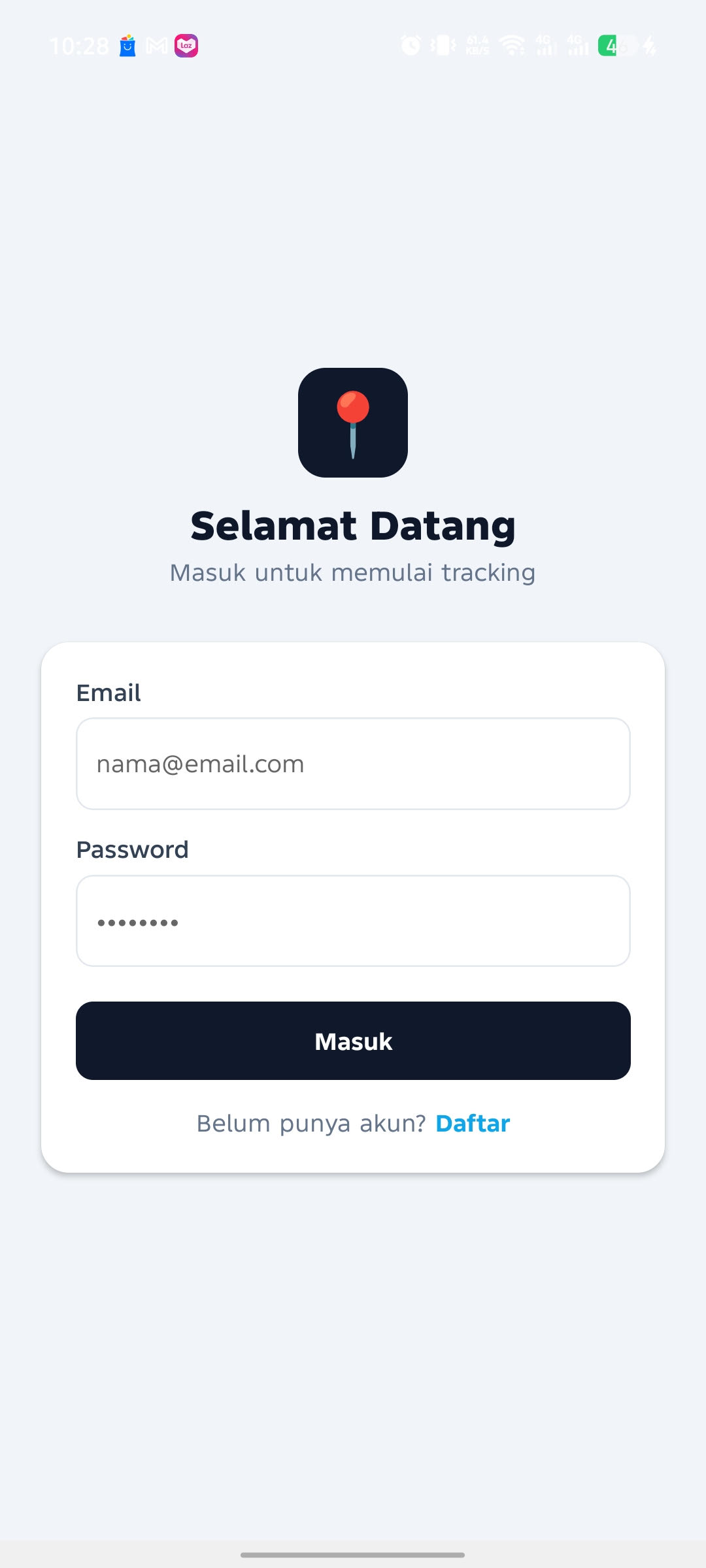 Tracking App